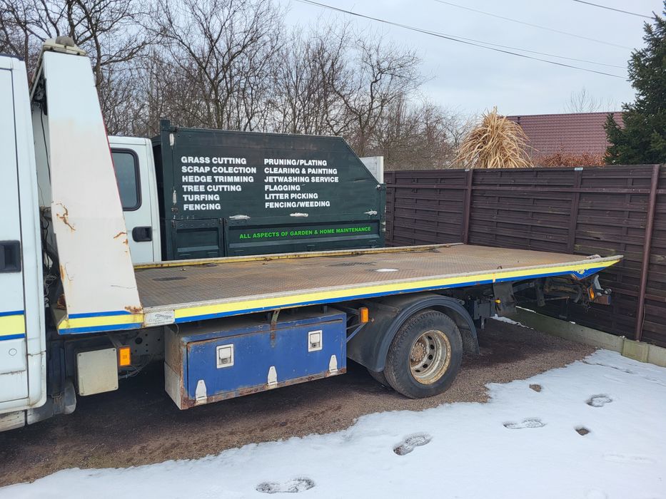 Kompletna Platforma Hydrauliczna pomocy drogowej IVECO DAILY