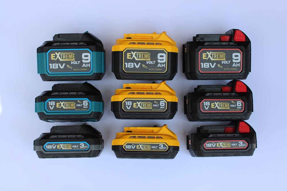 Akumulator do elektronarzędzi Dewalt Makita Milwaukee 18v 3ah/6ah/9ah