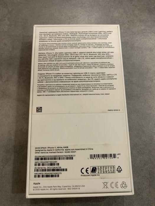 iPhone 11 Nowa bateria 100%