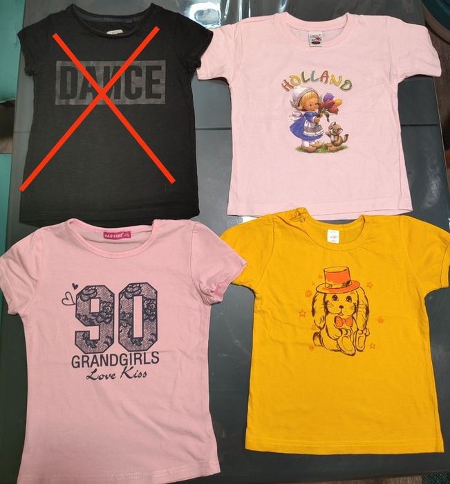 Футболка футболки комплект возраст 4-6 лет рост 98