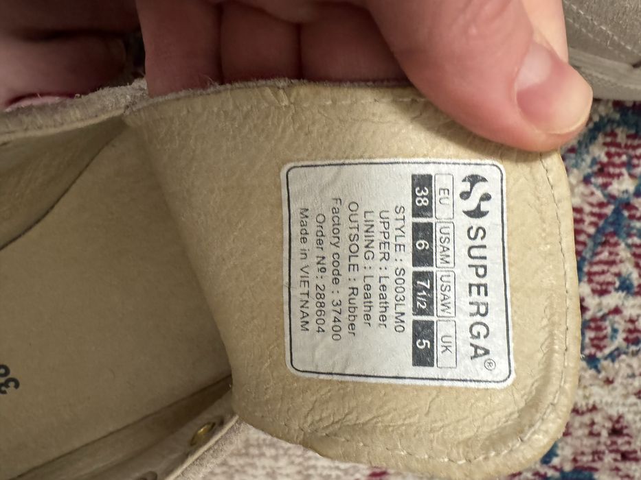 Сірі замшеві шкіряні кеди на платформі натуральна шкіра superga