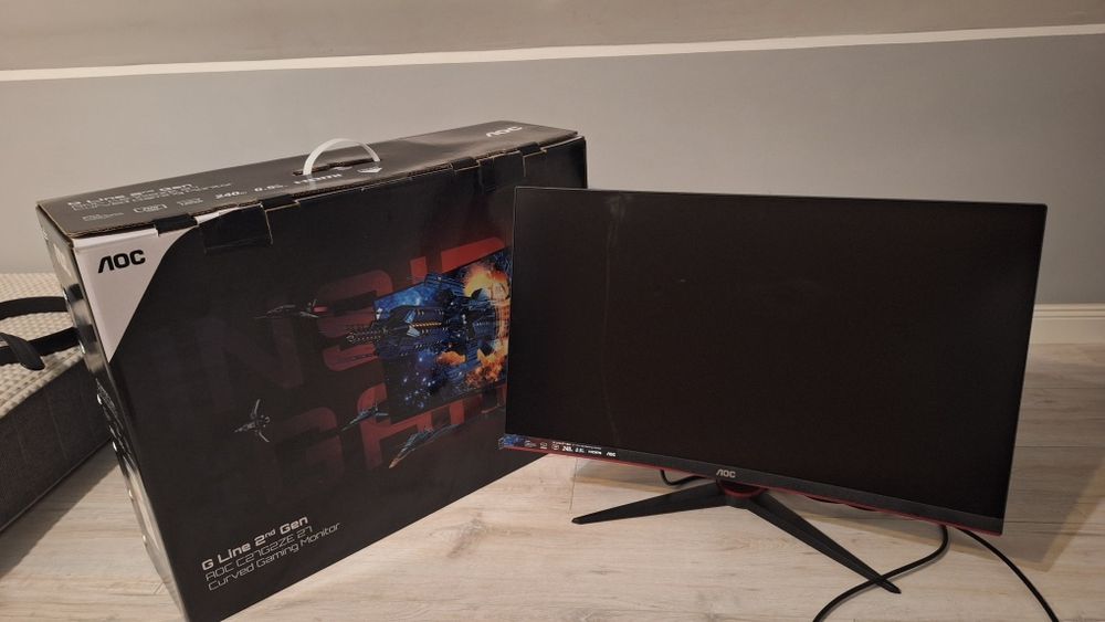 Monitor AOC C27G2ZE 27" cali 240 hz