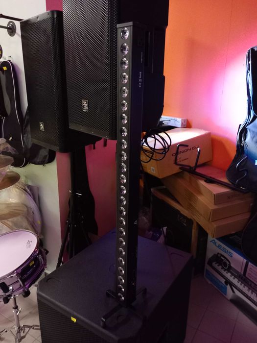 Listwa LED BAR 24x3W RGB MIX Kolorów Strobo DMX + Statyw Pilot Hit