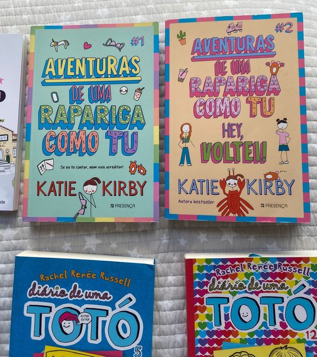 Livros juvenis em excelente estado