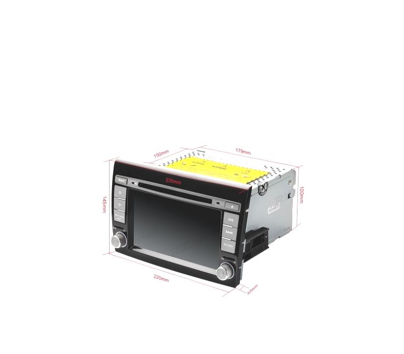 AUTO RADIO GPS ANDROID 11 PARA FIAT BRAVO 07-14 7"