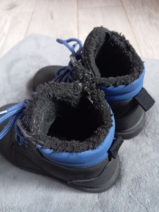 Ocieplane buty chłopięce
