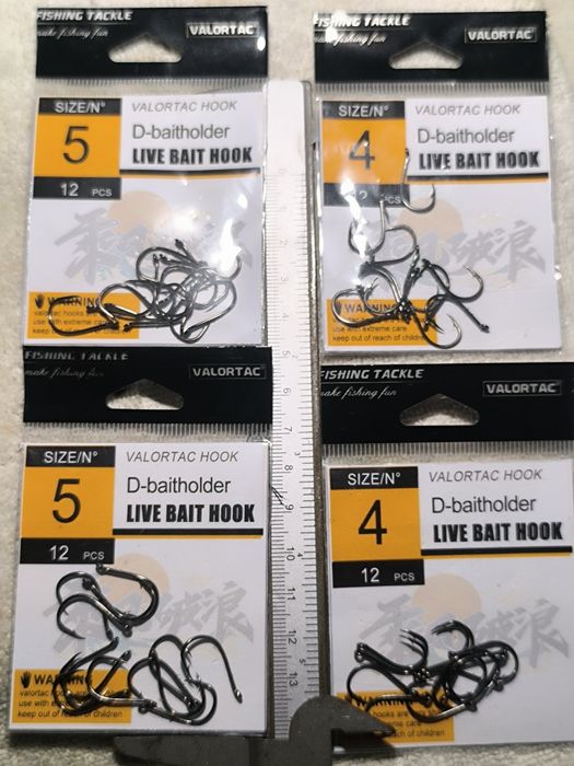 Haczyki wędkarskie HIRISI +VALORTAC kute