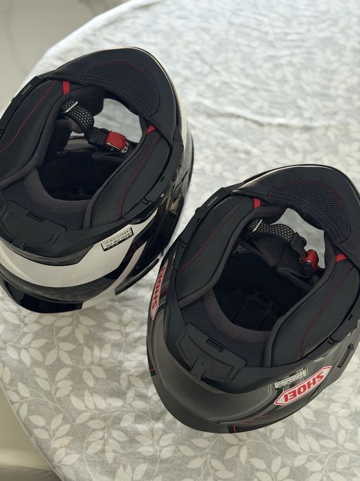 2 Capacetes shoei gt air 3 com intercomunicador integrado