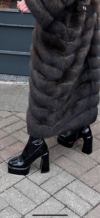 Ботфорты vitto rossi лаковые