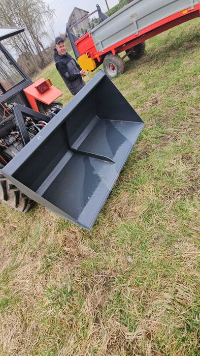 Łyżka hydrauliczna z Kiprem HYDRAULICZNYM na tył Łycha do ziemi szufla