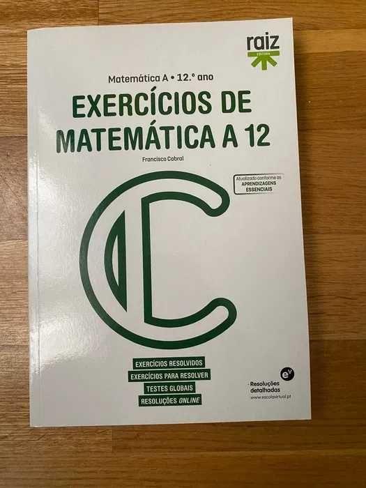 Exercícios de Matemática A  12º Ano