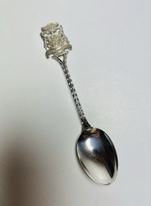 Colher prata Inglesa (Birmingham)-1899