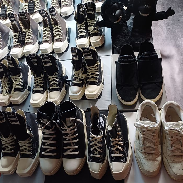 Converse x rick owens  turbodrk