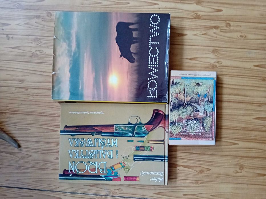 książki dla myśliwego, myślistwo , łowiectwo ,polowanie, łowy