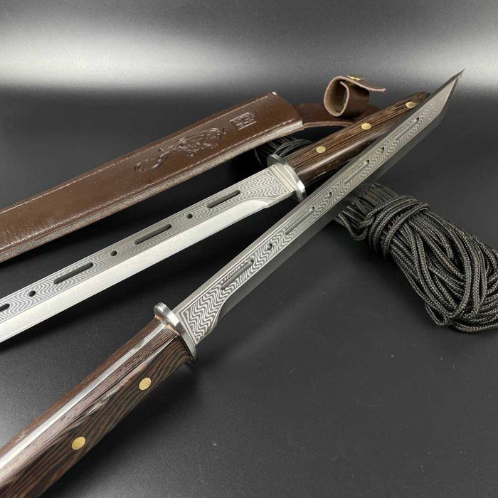 Ніж танто вакідзасі мисливський ніж охотничий нож / міні катана 45см