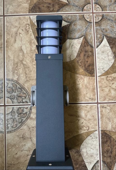 V-tac słupek ogrodowy Lampa 2x gniazdo Nowa okazja