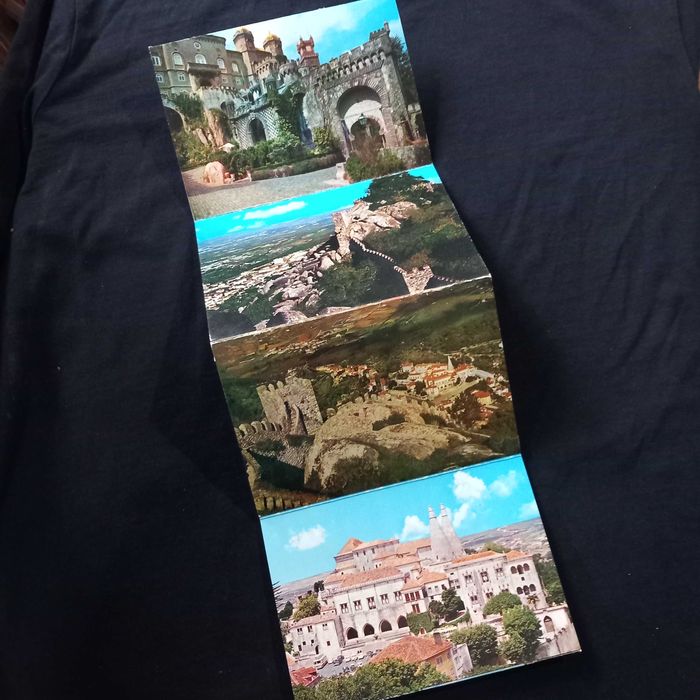 Conjunto de 10 postais de Sintra