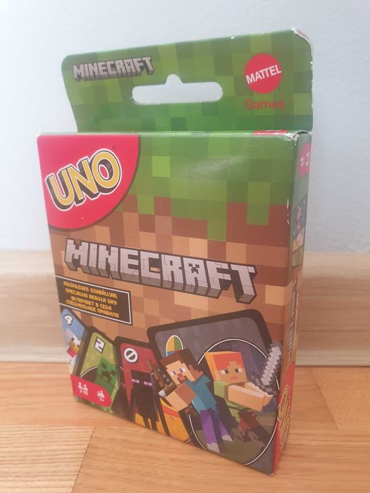 Nowa Gra UNO Minecraft + 3 Gratisy