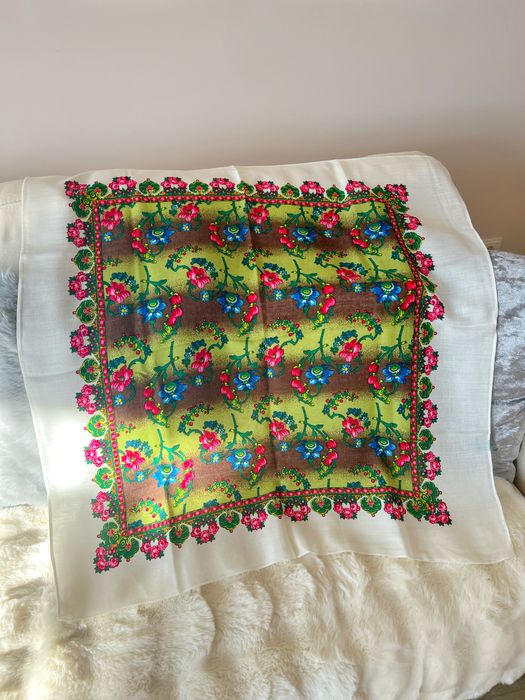 (5 видів) Хустка українська розписом