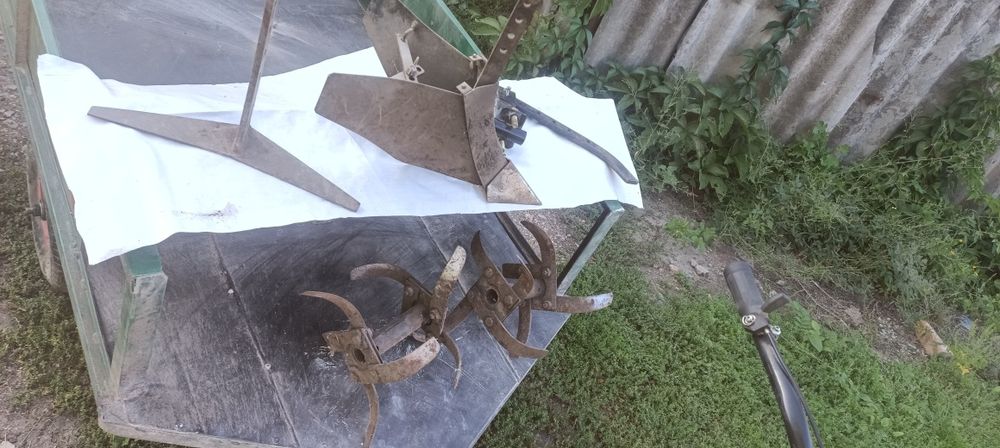 Мотоблок с прицепом или отдельно