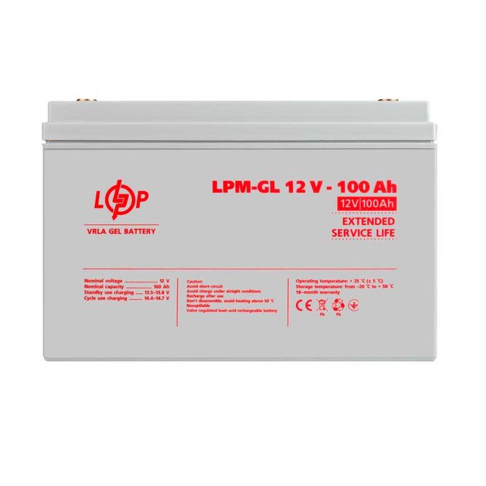 Акумулятор Logicpower гелевий LPM-GL 12V  7-200ah