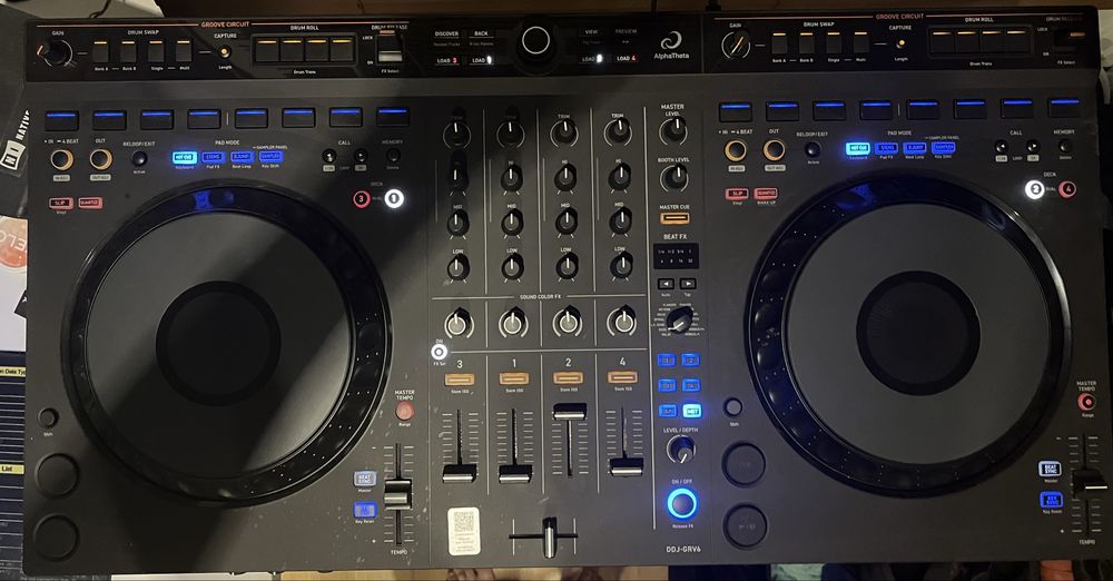 kontroler dj alpha theta pioneer ddj-grv6