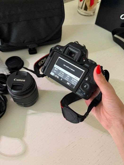 Canon 250d + 50mm 1.8 + 18-55mm