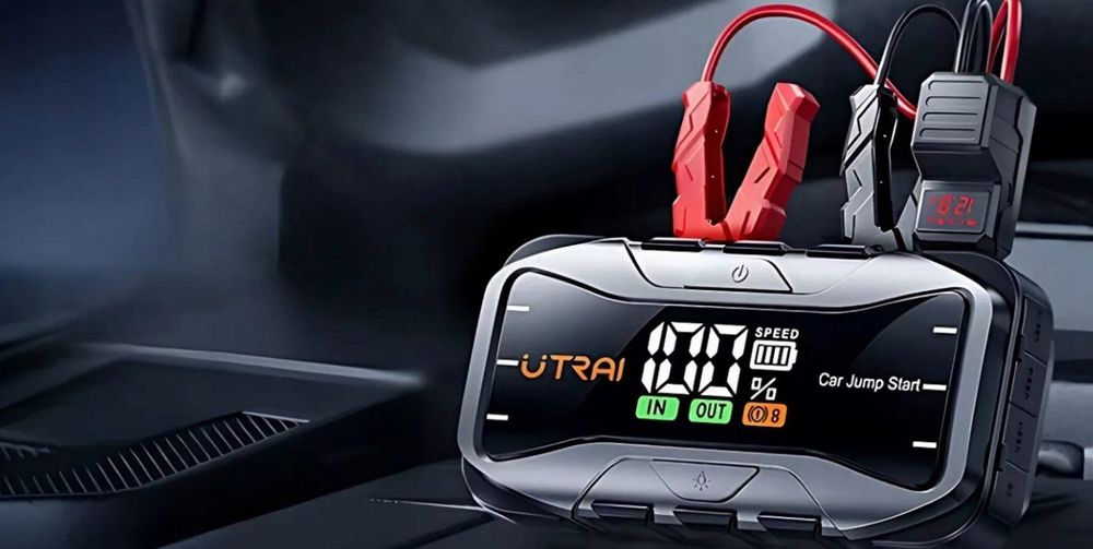BOOSTER jump starter 6000A 27000mAh powerbank