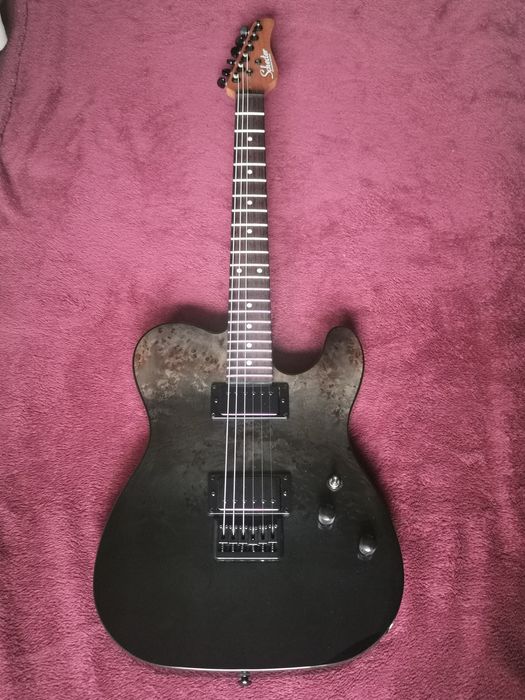 Schecter PT Standard BBFB Burl Black Fade Burst