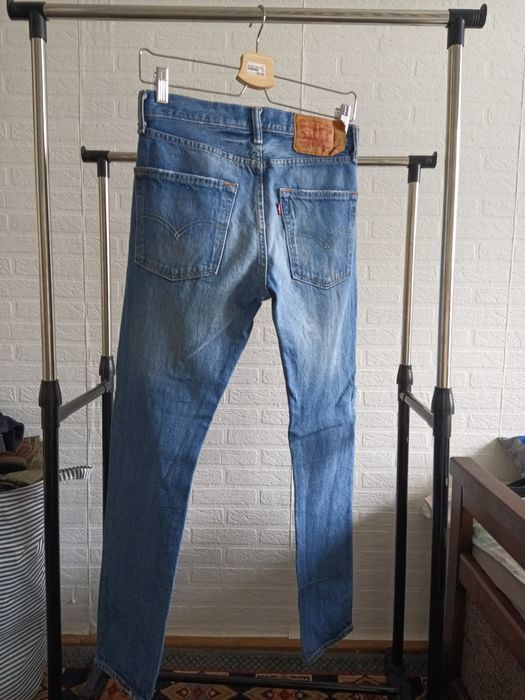 Levis 501 podnie dżinsowe męskie