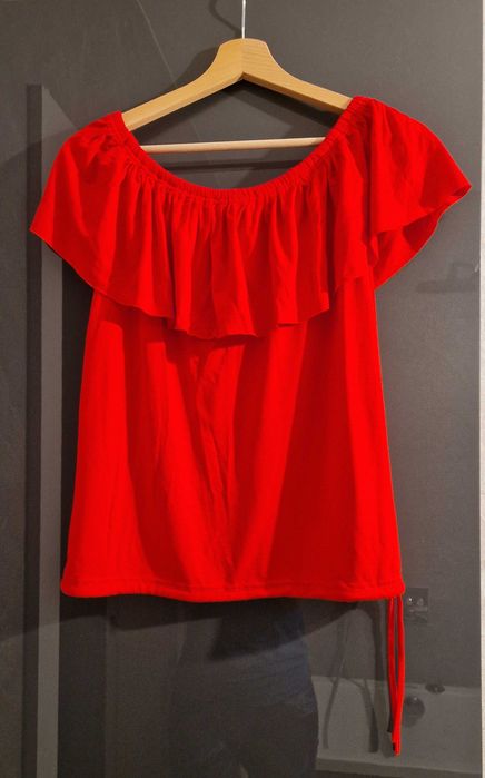 Bluzka hiszpanka + spódnica, rozm S/M