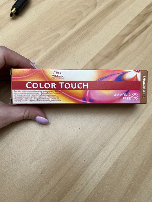 Toner Wella 7/7 ciemny blond + woda utleniona