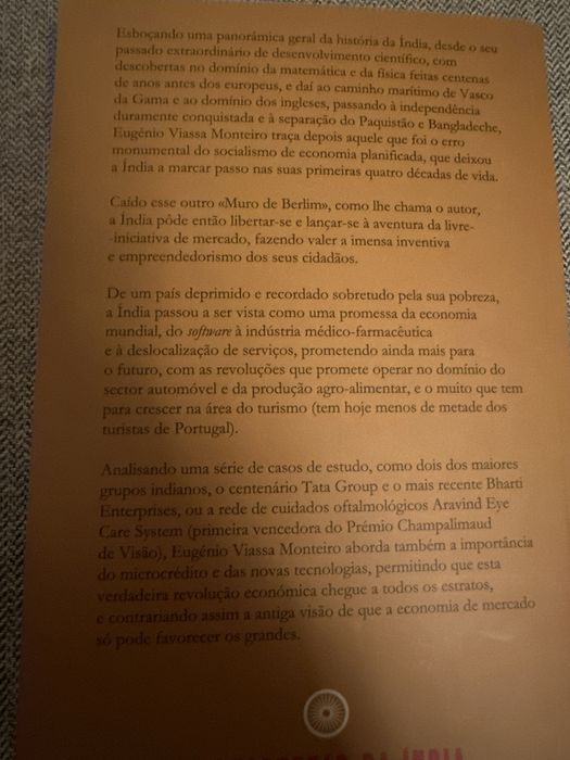 O despertar da india de Eugenio Viassa Monteiro