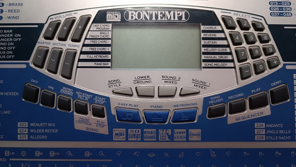 Keyboard BONTEMPI PM695