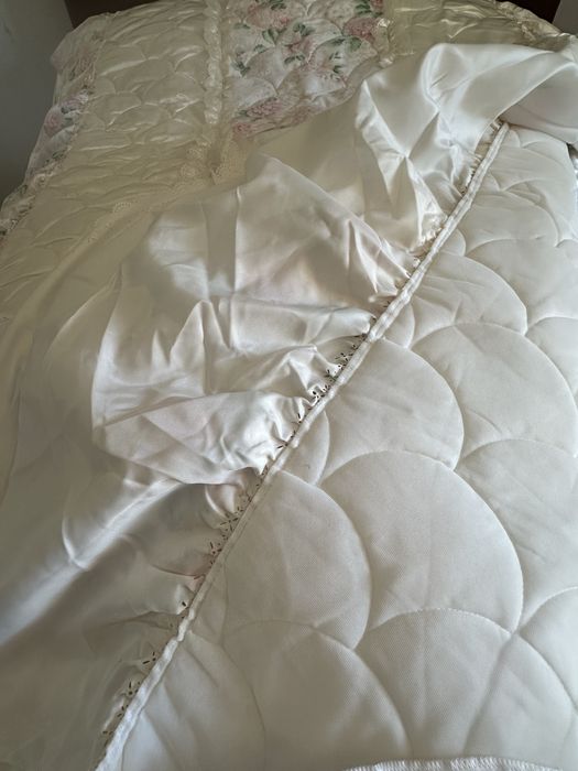 Edredão como novo cama de solteiro