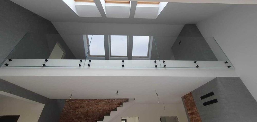 Balustrada Balustrady rotule samonośne szklane ze szkła