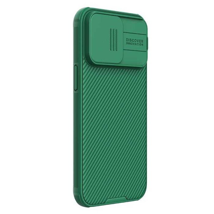 Etui NILLKIN CamShield do IPHONE 15 PRO MAX zielone