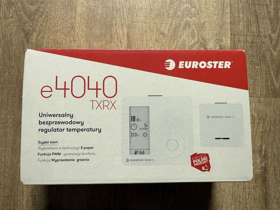 Euroster e4040 TXRX bezprzewodowy regulator temperatury