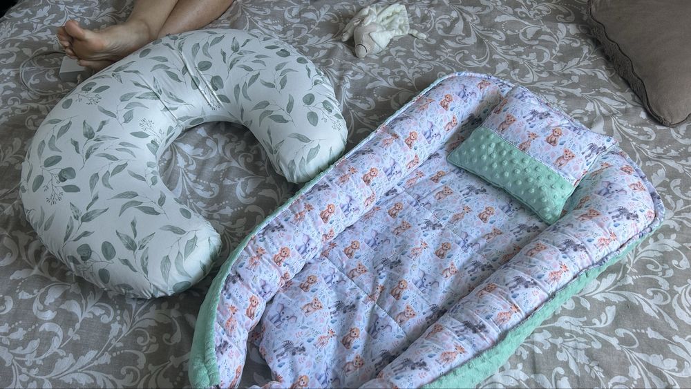 Vende-se ninho e almofada amamentaçao