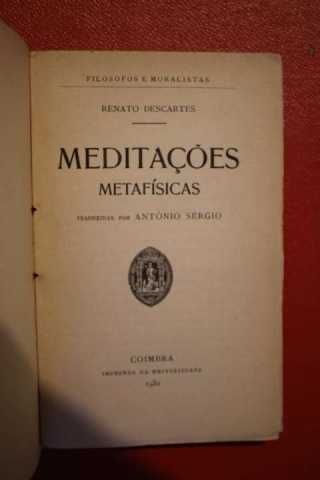René Descartes -  Meditações Metafísicas, 1930, 1ª edição