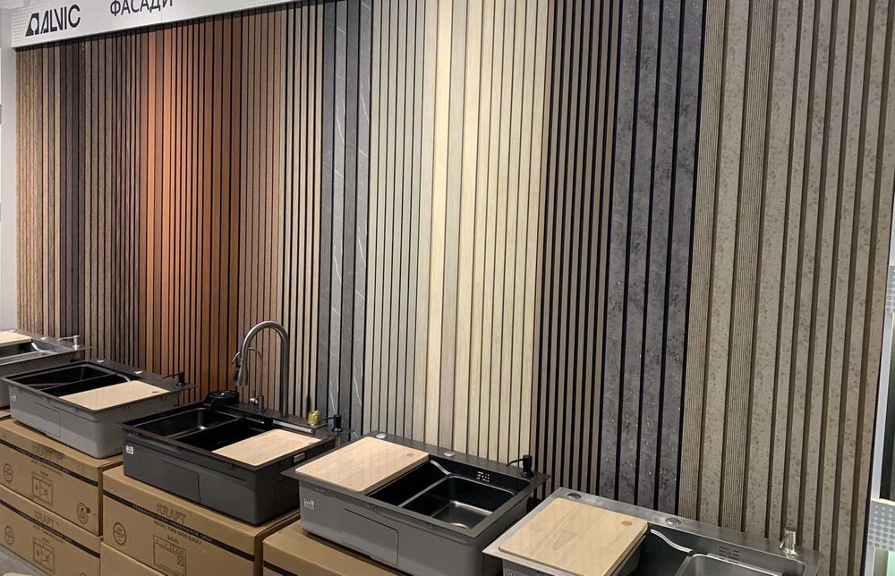 Рейки декоративні стінові, 3Д панелі