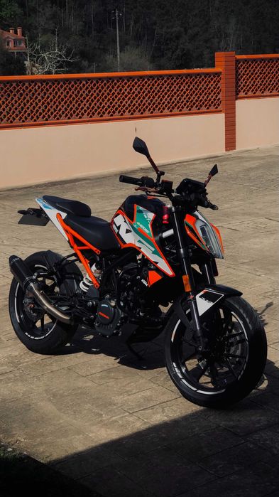 Ktm Doque 125. Revisão. Pneus novos