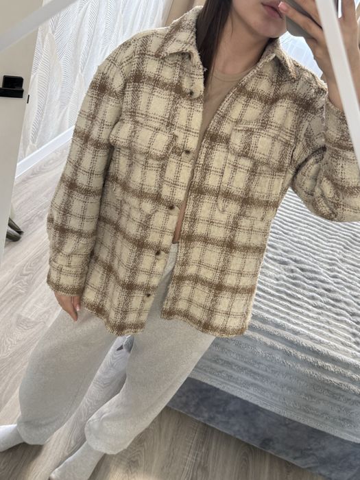 Тепла рубашка zara