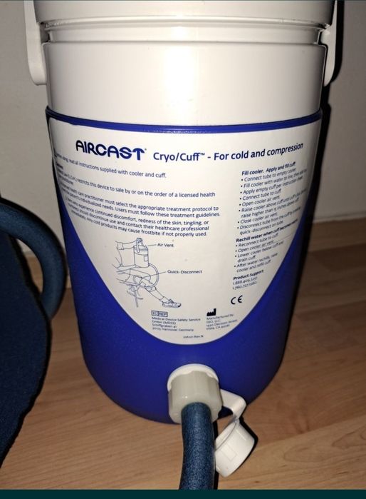 Urzadzenie do terapii zimnem Aircast Cryo/Cuff Cooler komplet