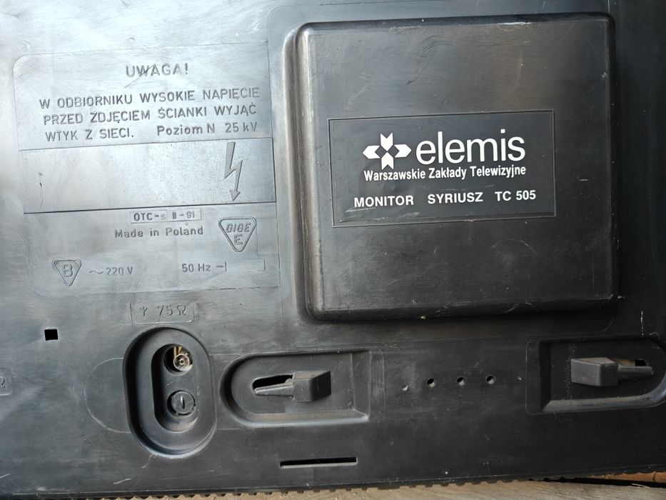Telewizor Elemis Syriusz TC 505 czarny