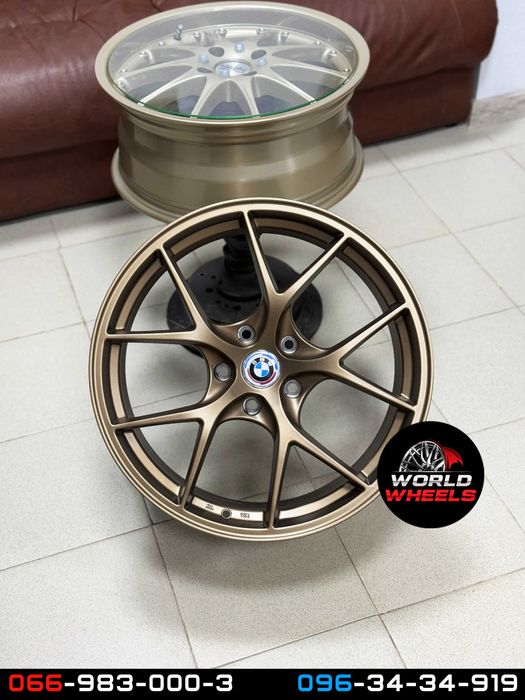 Диски BBS R19 5x120 BMW F30 F32 F10 F11 F01 F06 F25 E46 E90 E92 FlowForming бронза