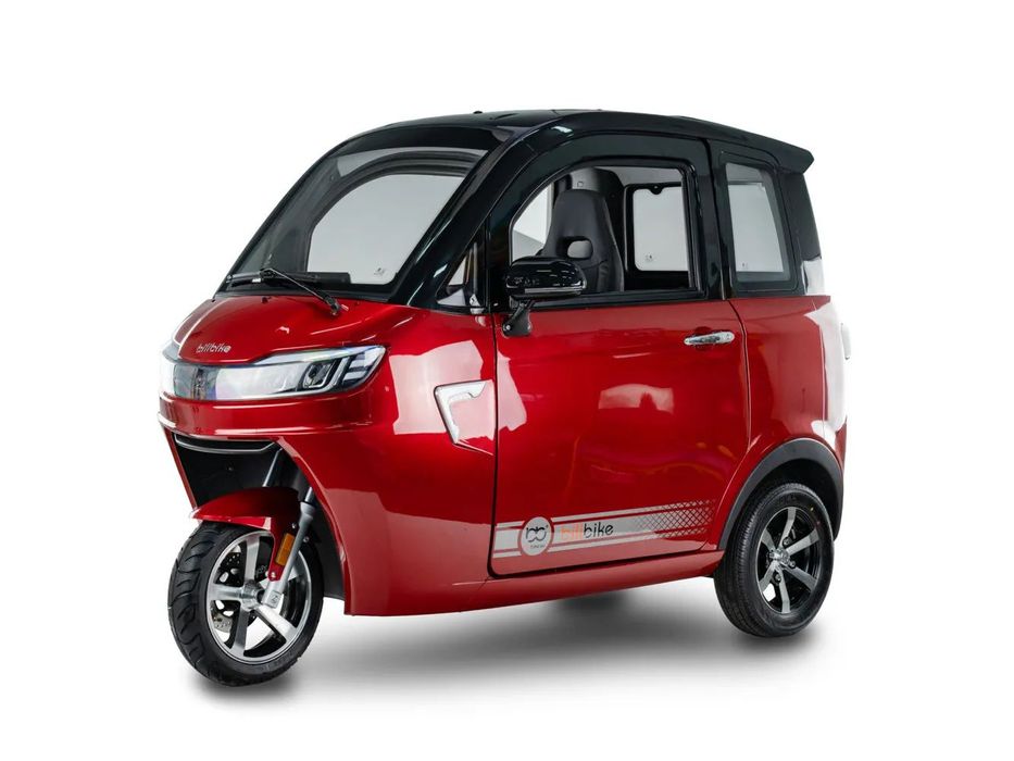 Bili Bike Ecomo Skuter elektryczny zabudowany z dachem ECOMO 3 bez uprawnień na dowód