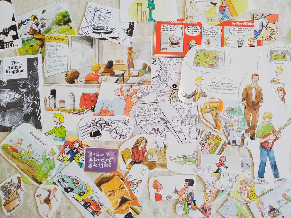 Pack de Ilustrações Para Diários, Colagens, Bullet Journals, Scrapbook