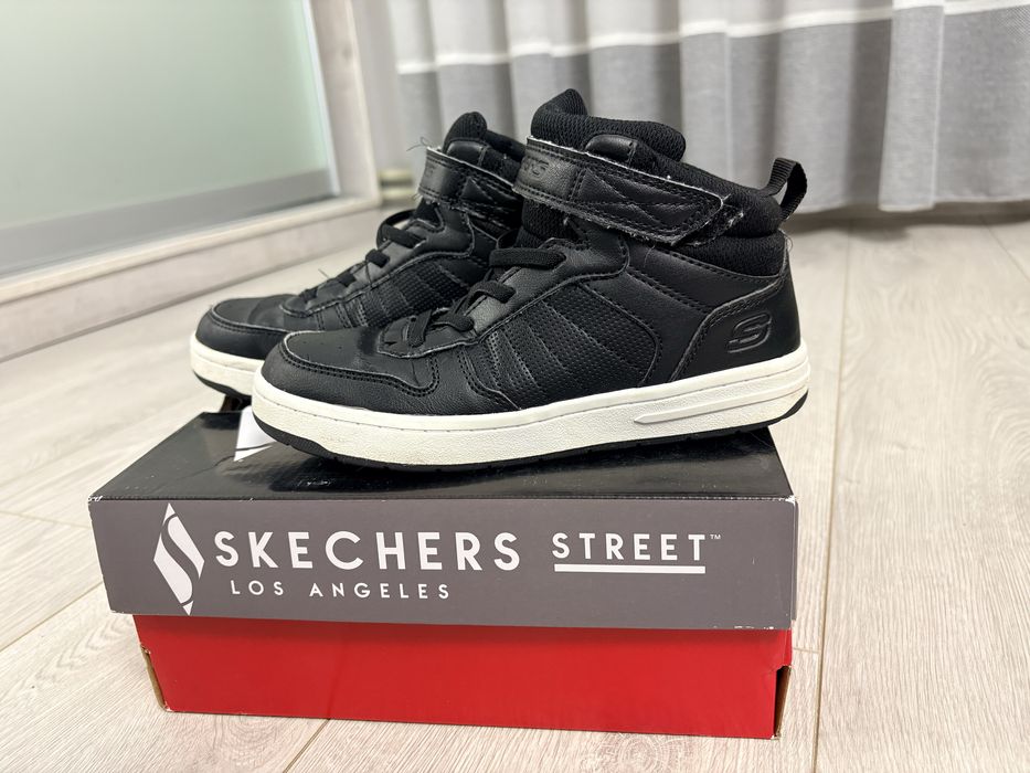 Демісезонні хайтопи  Skechers для хлопчика 33р.