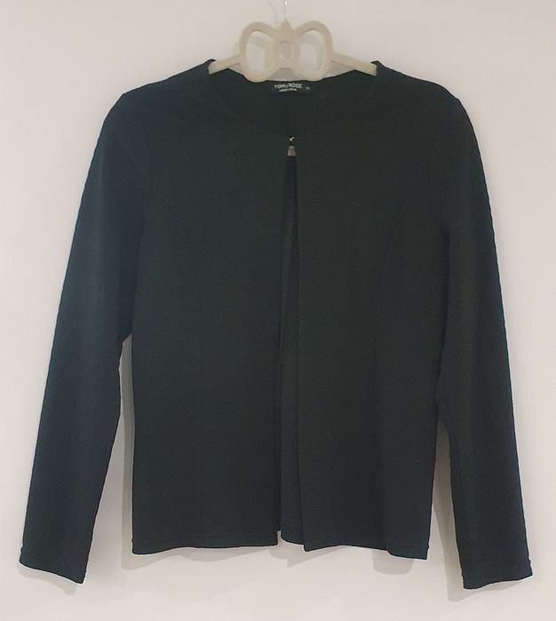 Czarny kardigan wdzianko r.XL